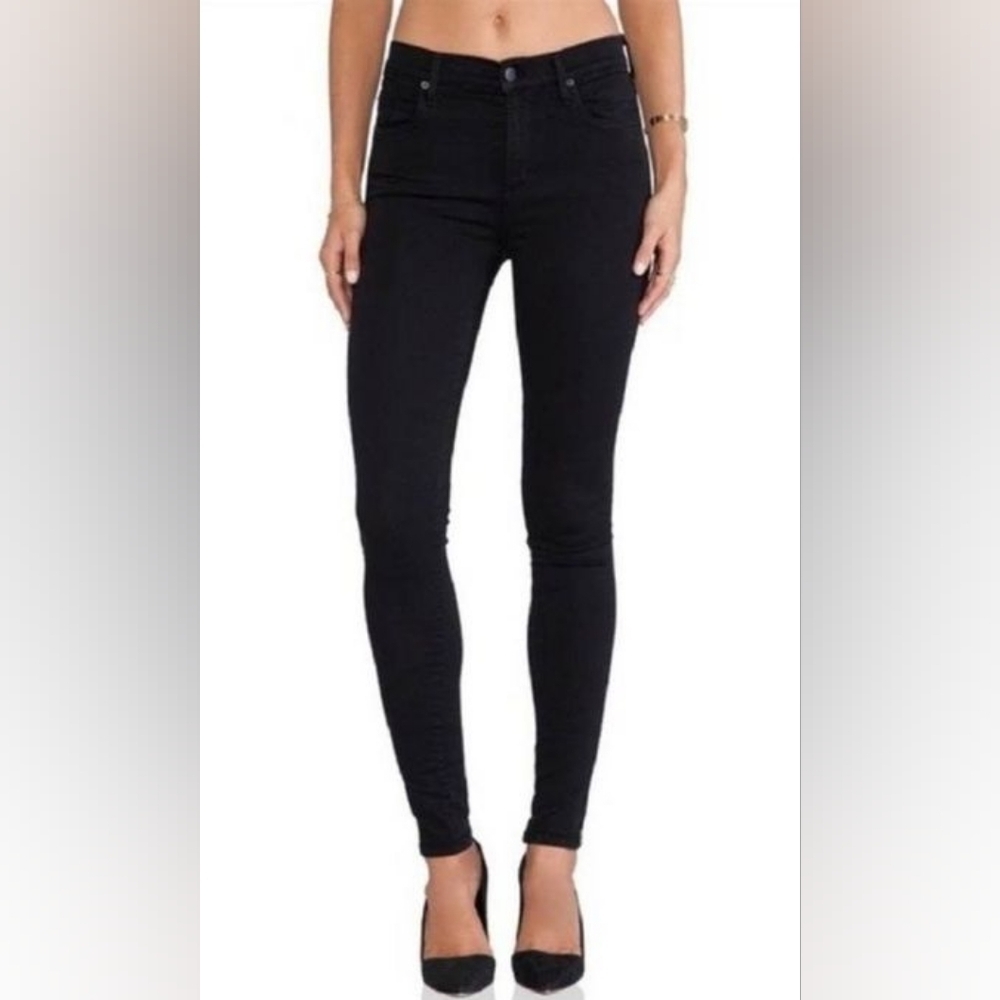 Agolde Filter Free High Rise Black Jeans size 28 in EUC